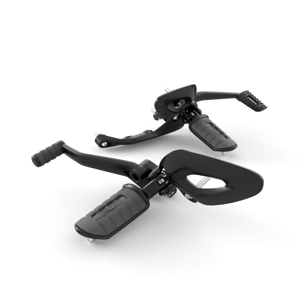 Mid Foot Controls Black Triumph Motorcycles